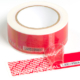 Security tape with perforation